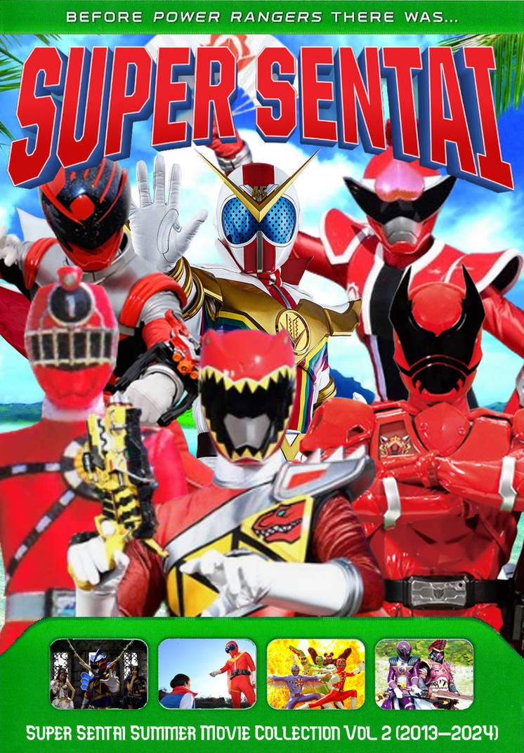 Powerman68 Deviantart Super Sentai Summer Movie Collection Vol.2 Cover by Powerman68 on ...
