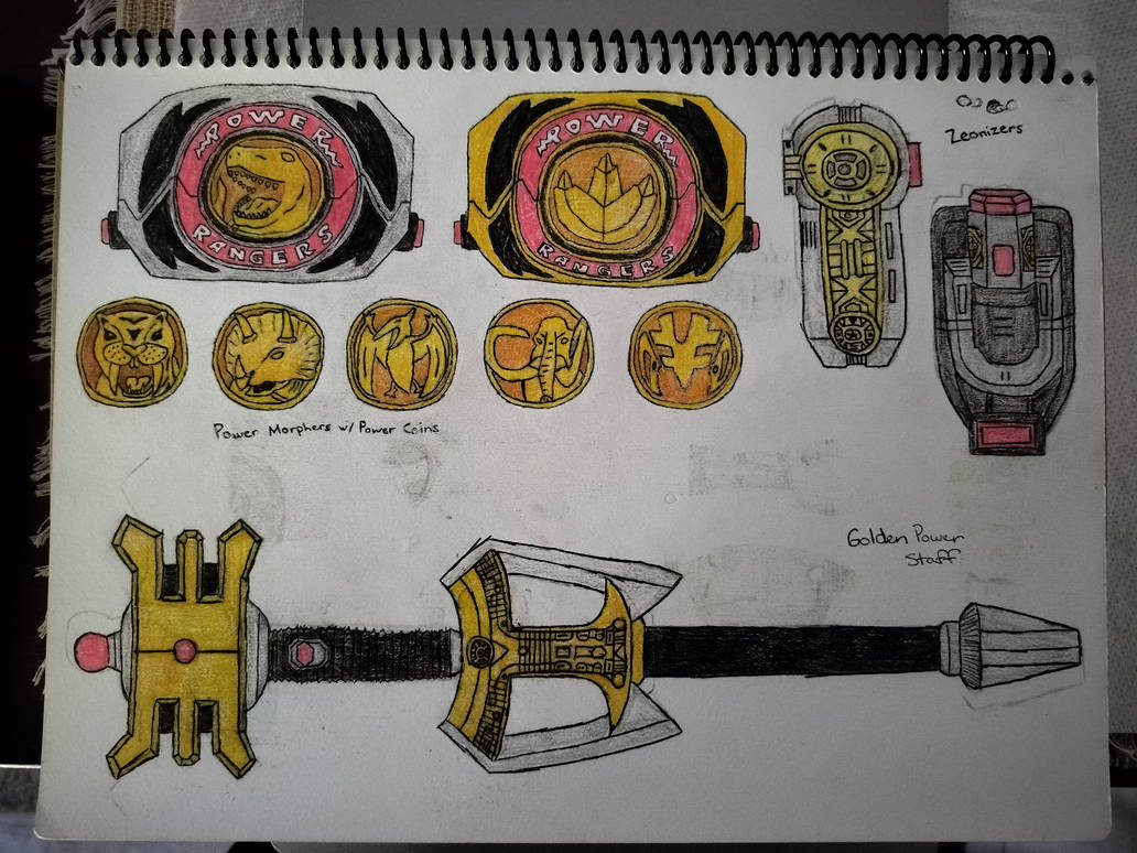 Powerman68 Deviantart Power Rangers Morphers Part 1 by Powerman68 on DeviantArt