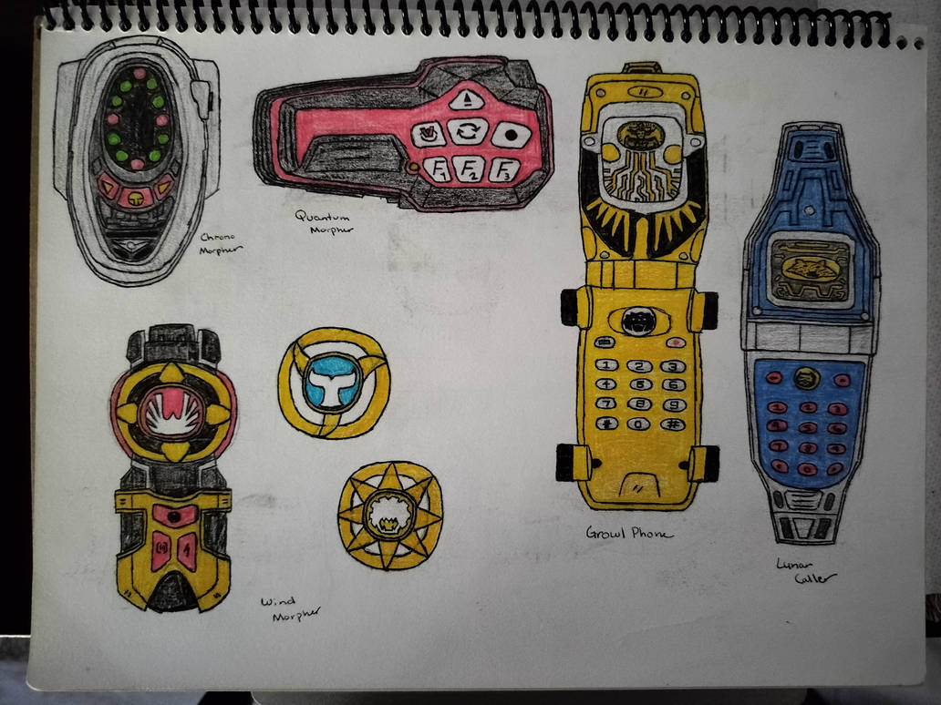 Powerman68 Deviantart Power Rangers Morphers Part 3 by Powerman68 on DeviantArt