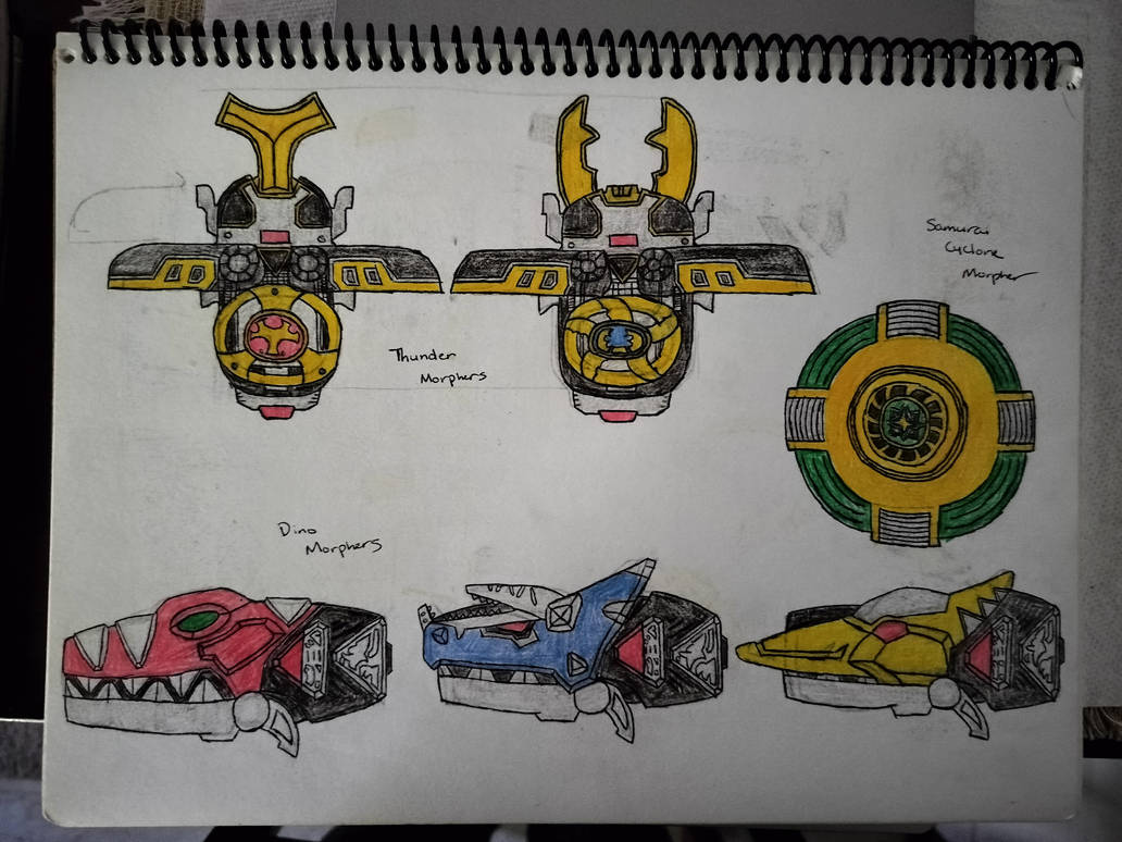 Power Rangers Morphers Part 4 by Powerman68 on DeviantArt