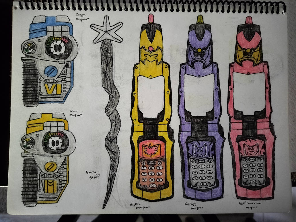 Powerman68 Deviantart Power Rangers Morphers Part 6 by Powerman68 on DeviantArt