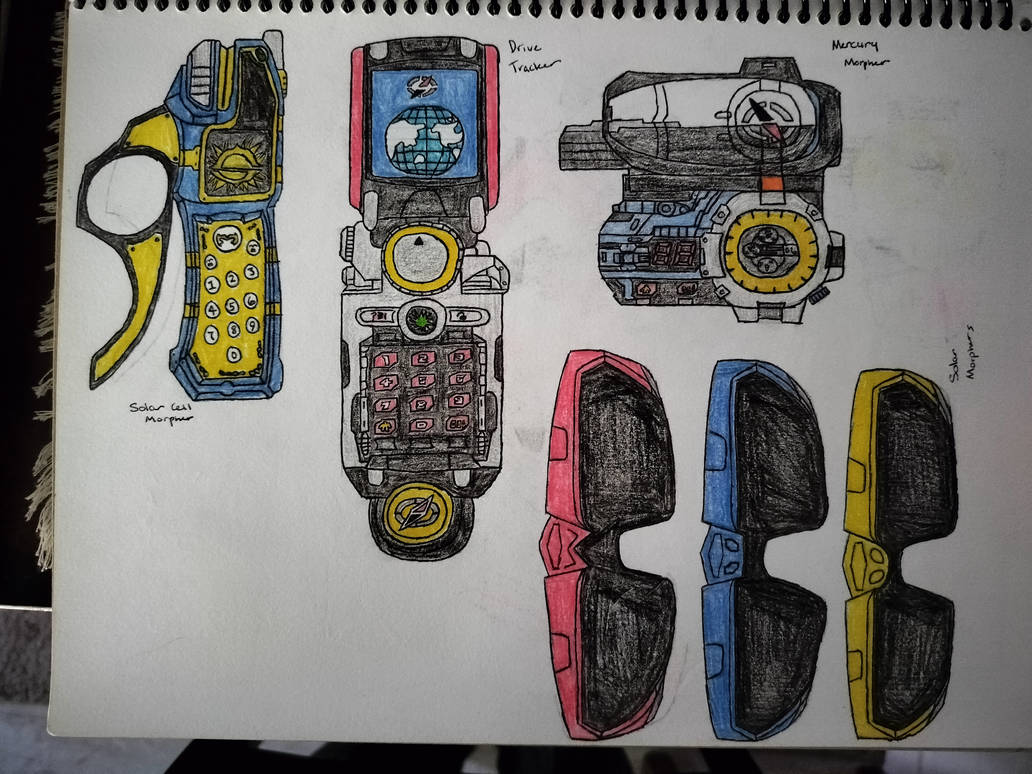 Powerman68 Deviantart Power Rangers Morphers Part 7 by Powerman68 on DeviantArt