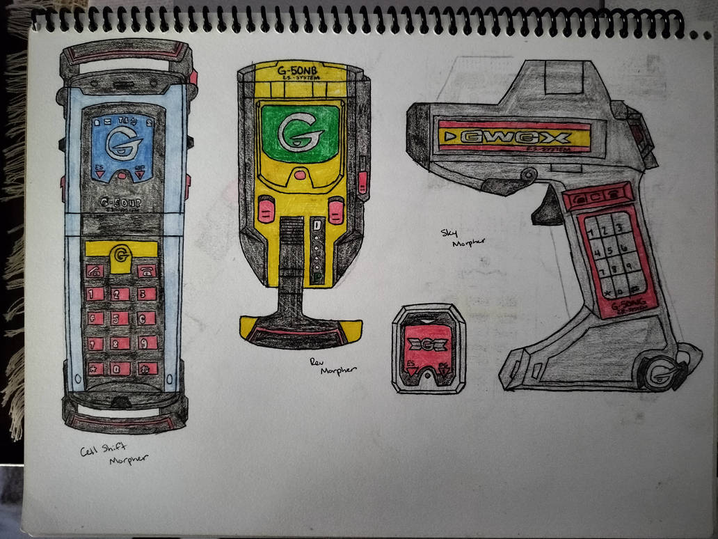 Powerman68 Deviantart Power Rangers Morphers Part 9 by Powerman68 on DeviantArt