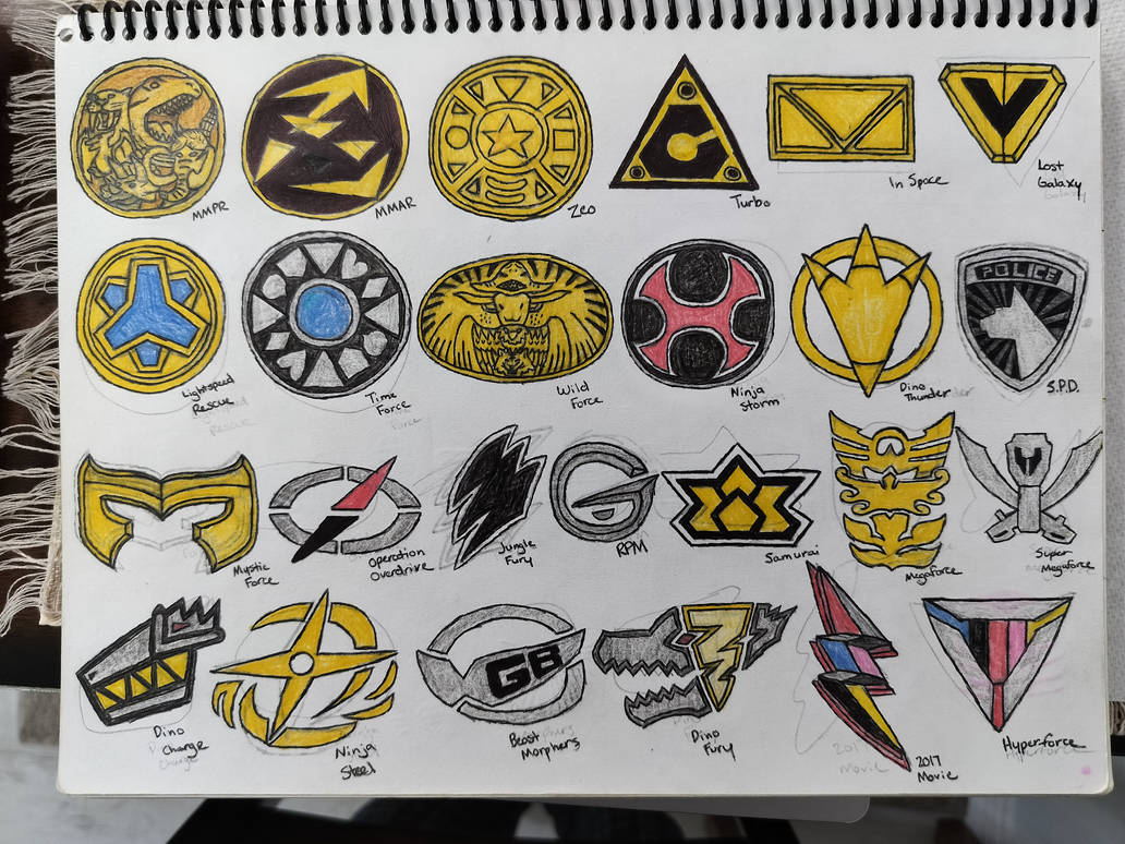 Power Rangers Logos by Powerman68 on DeviantArt