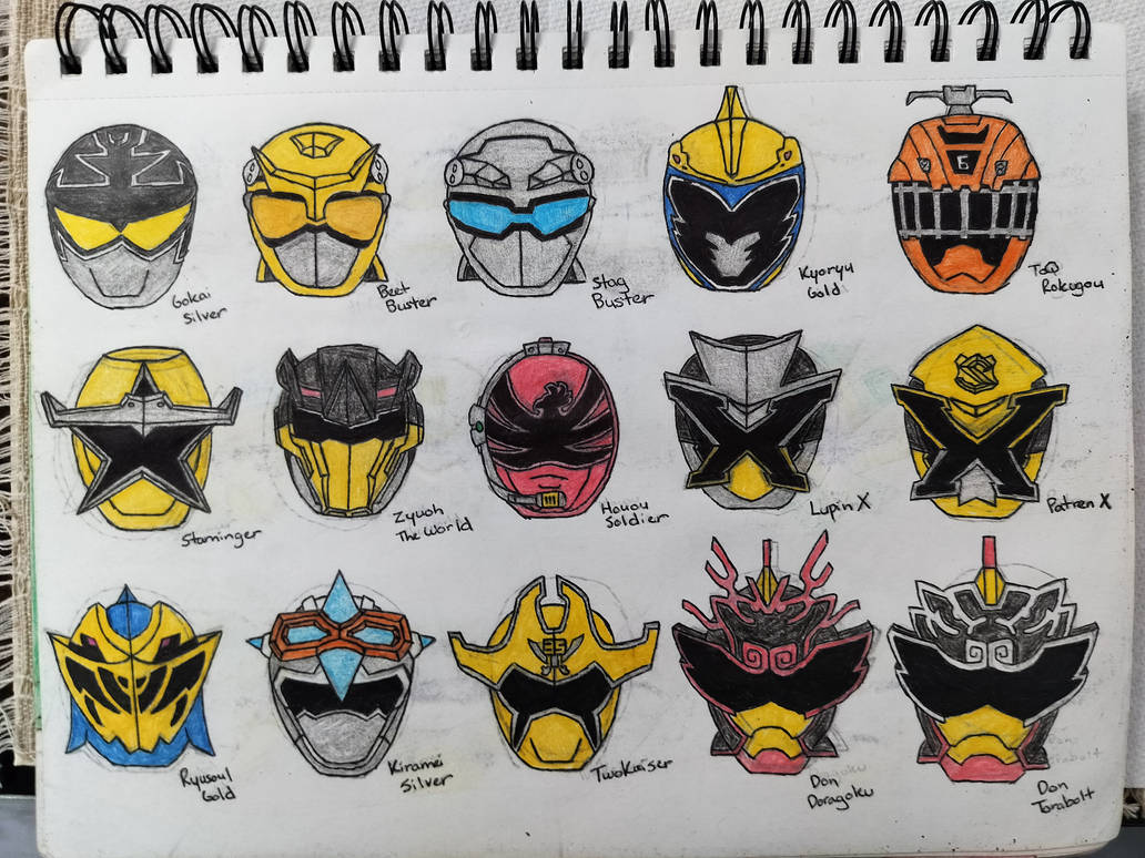 Super Sentai Sixth Rangers Part 2 by Powerman68 on DeviantArt