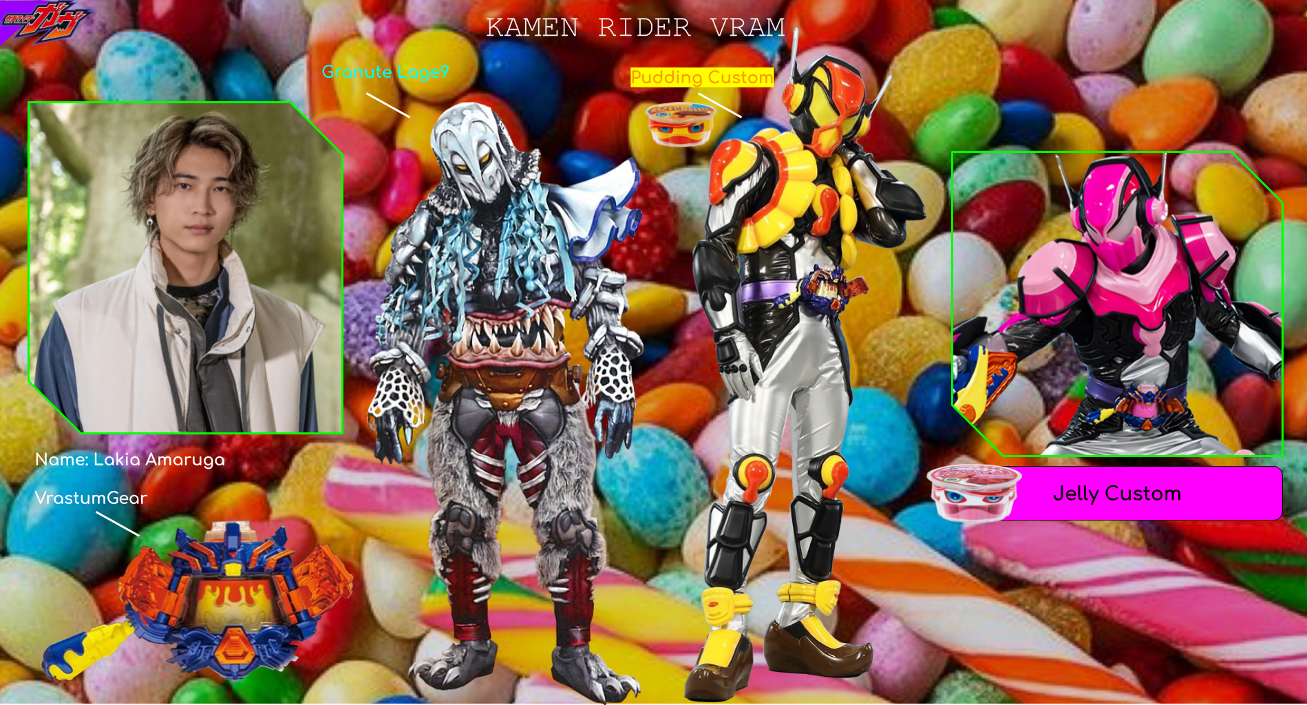Powerman68 Deviantart Rider File: Kamen Rider Vram by Powerman68 on DeviantArt