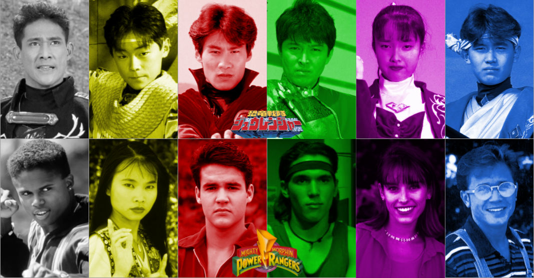 Powerman68 Deviantart Zyuranger-MMPR S1 by Powerman68 on DeviantArt
