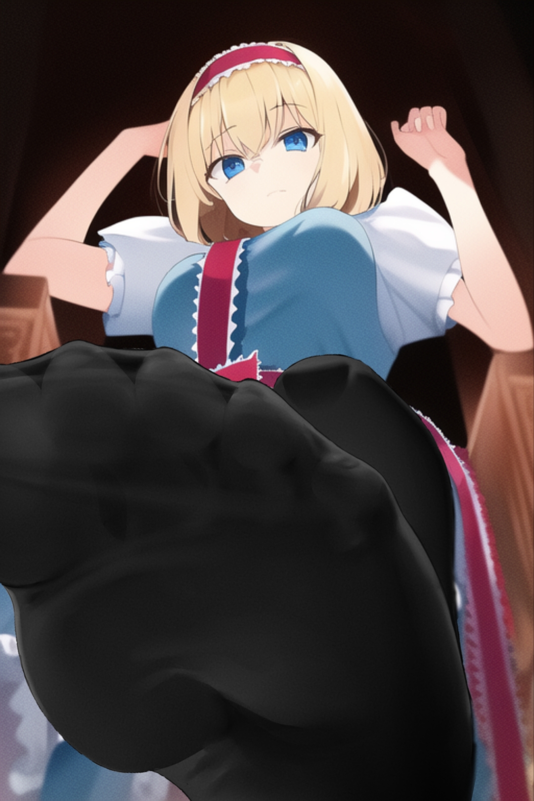 Alice's footslave by achomon on DeviantArt
