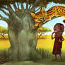 Alice and the Cheshire Cat