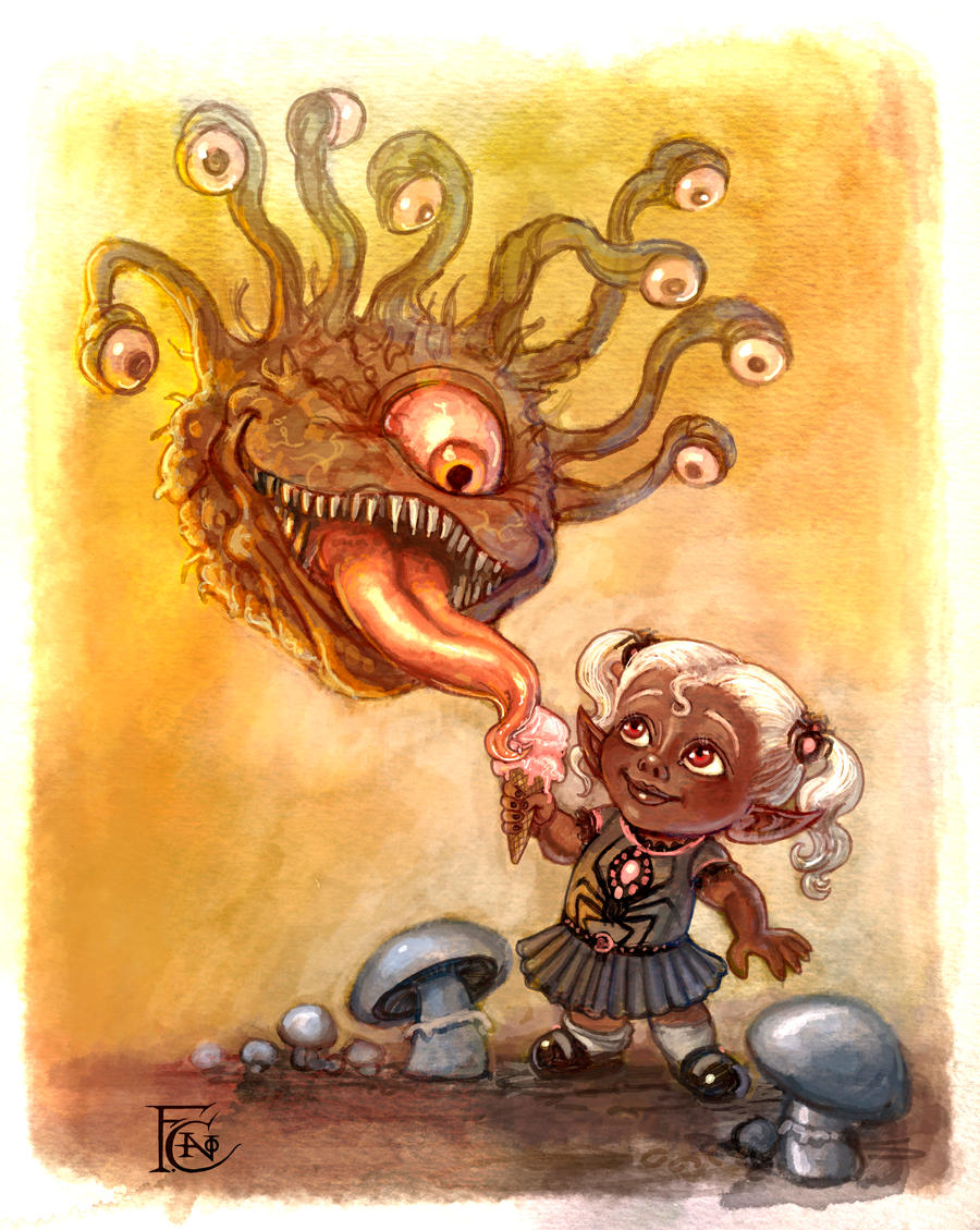 Beholder and Drow