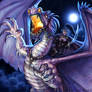 Dragon Rider Card Art for Talisman