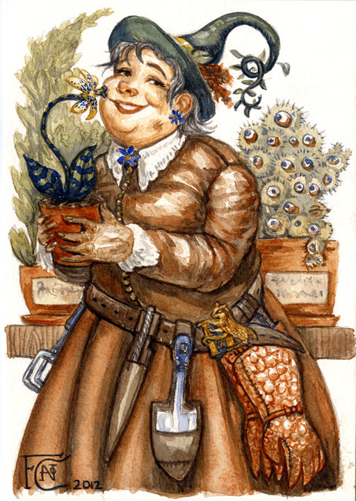 Professor Sprout Sketch