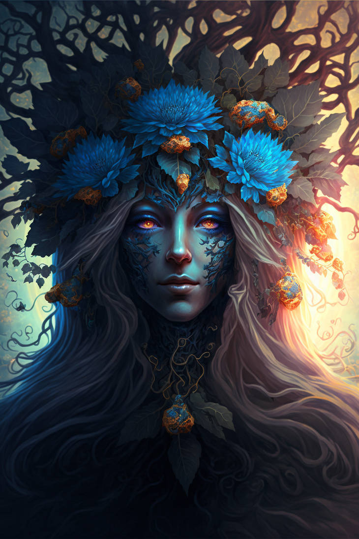 Anthropomorphic Tree by mimitina on DeviantArt