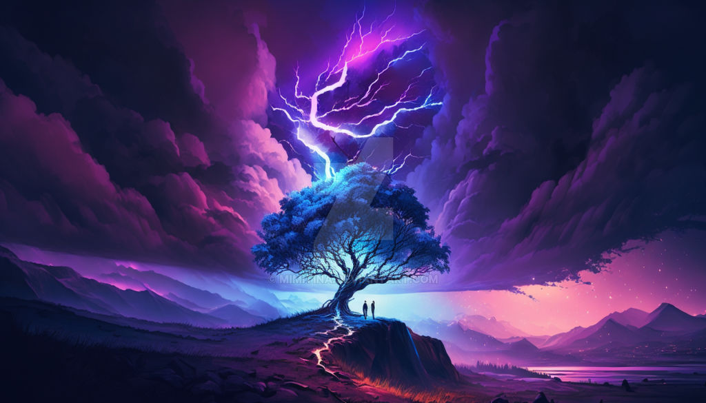 Electric Tree by mimitina on DeviantArt