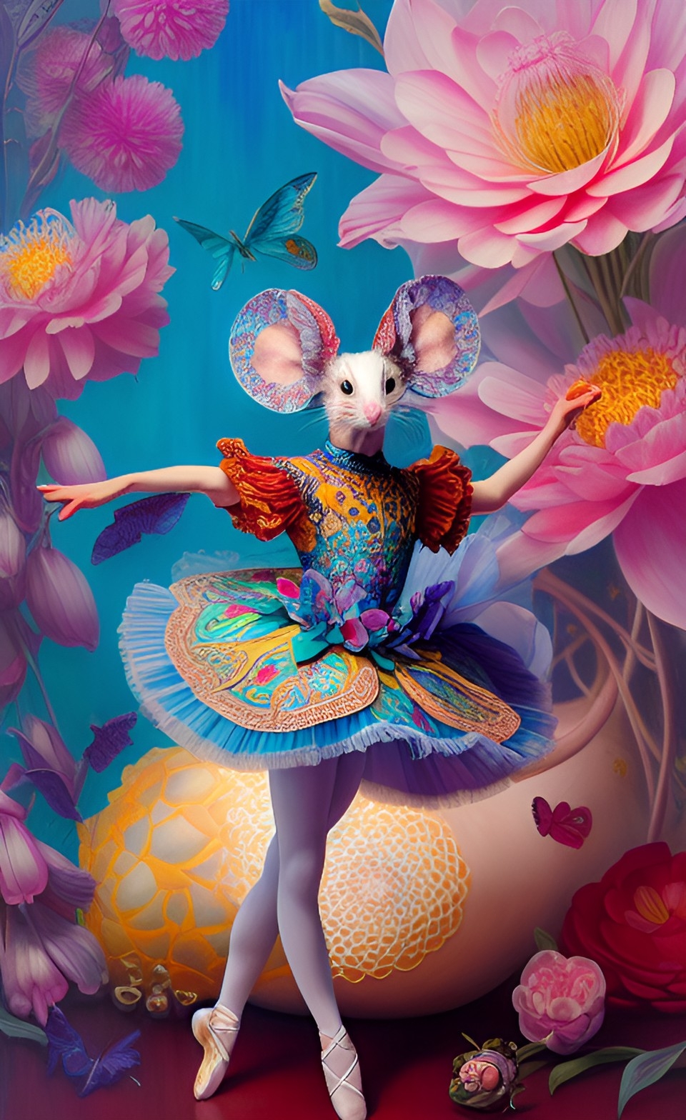 Callerina Mouse Ballerina mouse by mimitina on DeviantArt