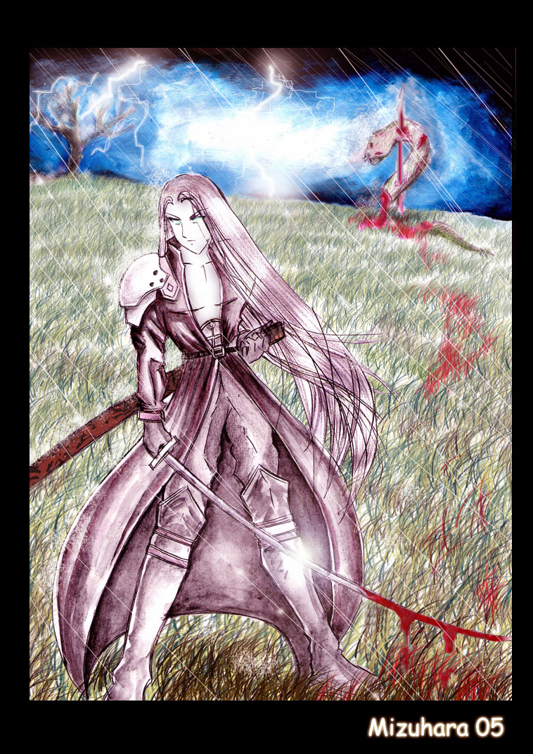 Sephiroth defeat Midgar Zolom
