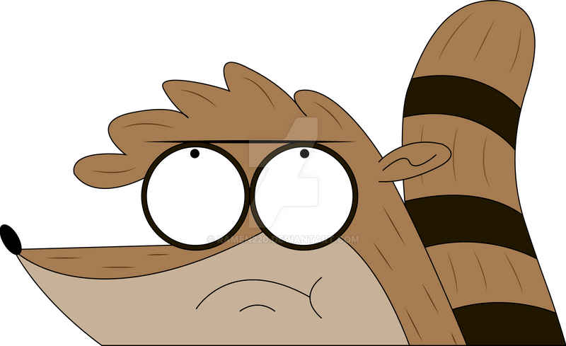 Rigby Vector by ramen220 on DeviantArt