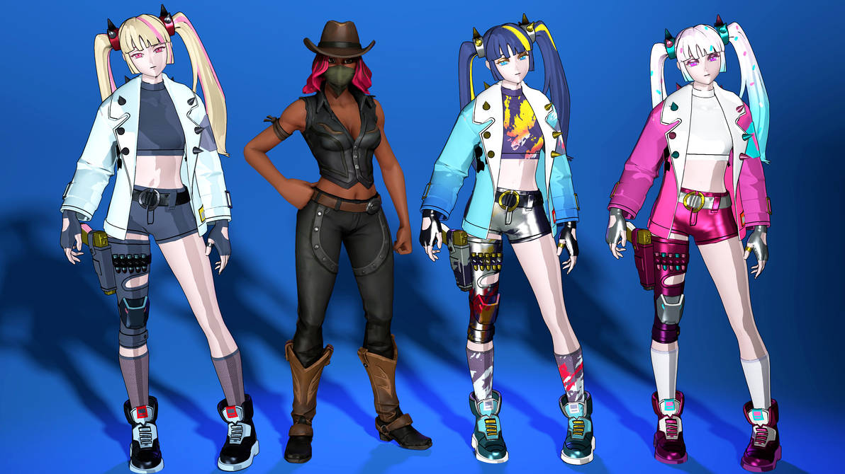 Sfm models Fortnite Lennox Rose celshaded by Affurab on DeviantArt