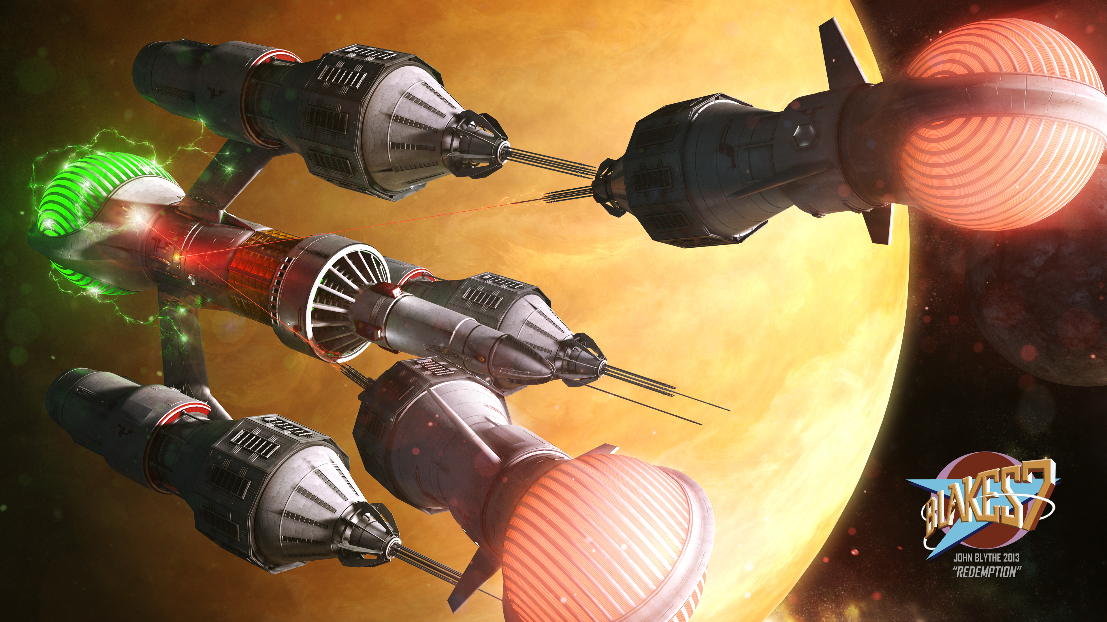 Blakes 7 Liberator Redemption by Dethmunk on DeviantArt