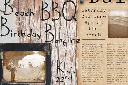 Beach Party Flyer