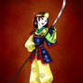 Kimono Disney Princesses : Mulan