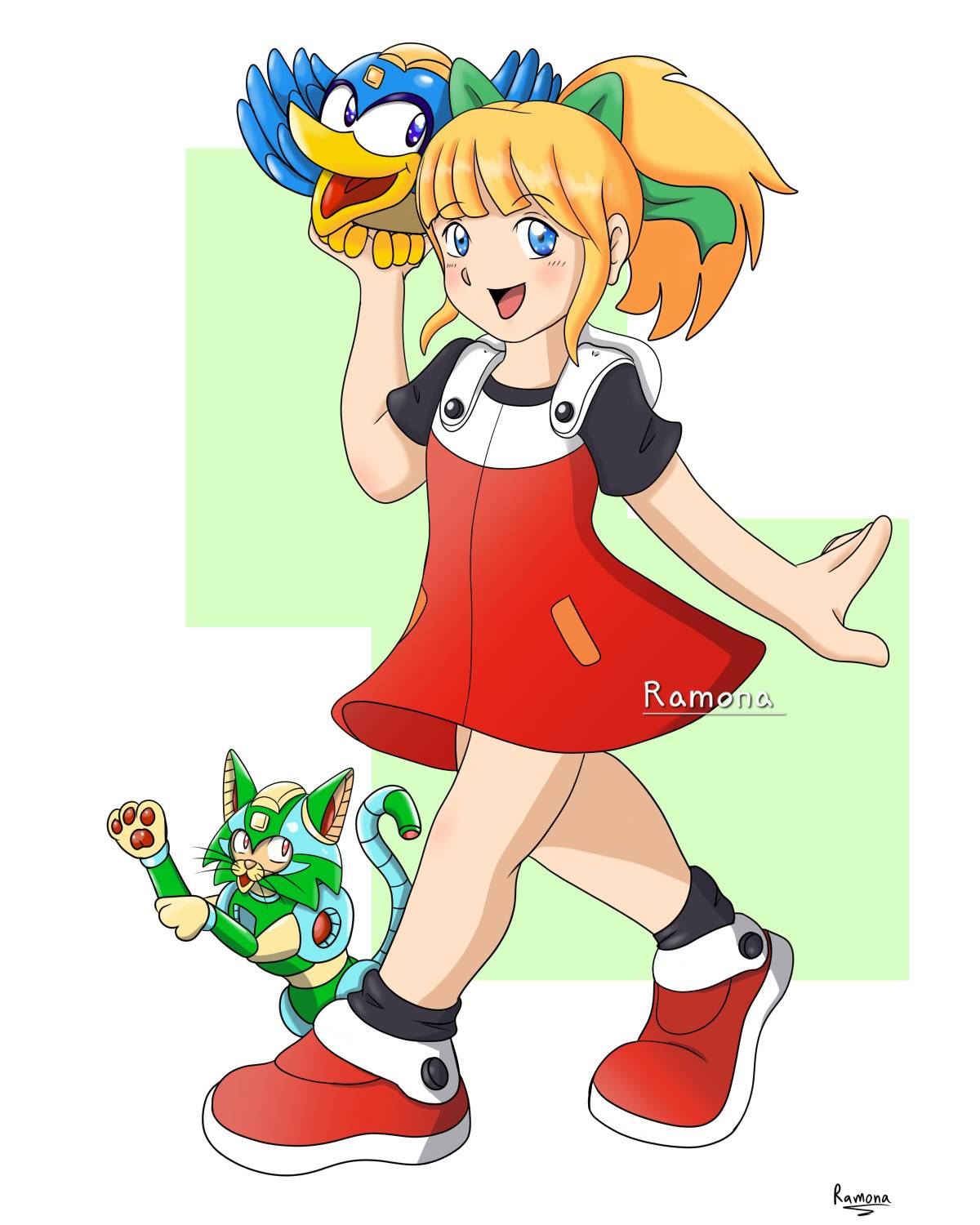 Roll hanging out with tango and beat by ramonaart on DeviantArt