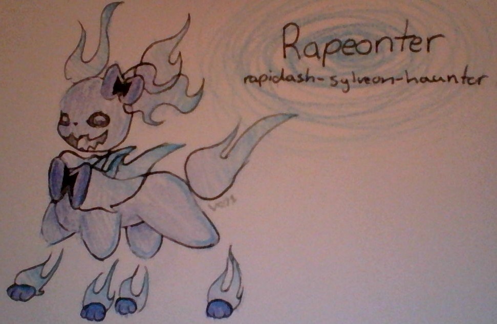 rapeonter (rapidash,sylveon,haunter)