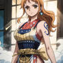 Onigashima Outfit Nami (One Piece) AI Image