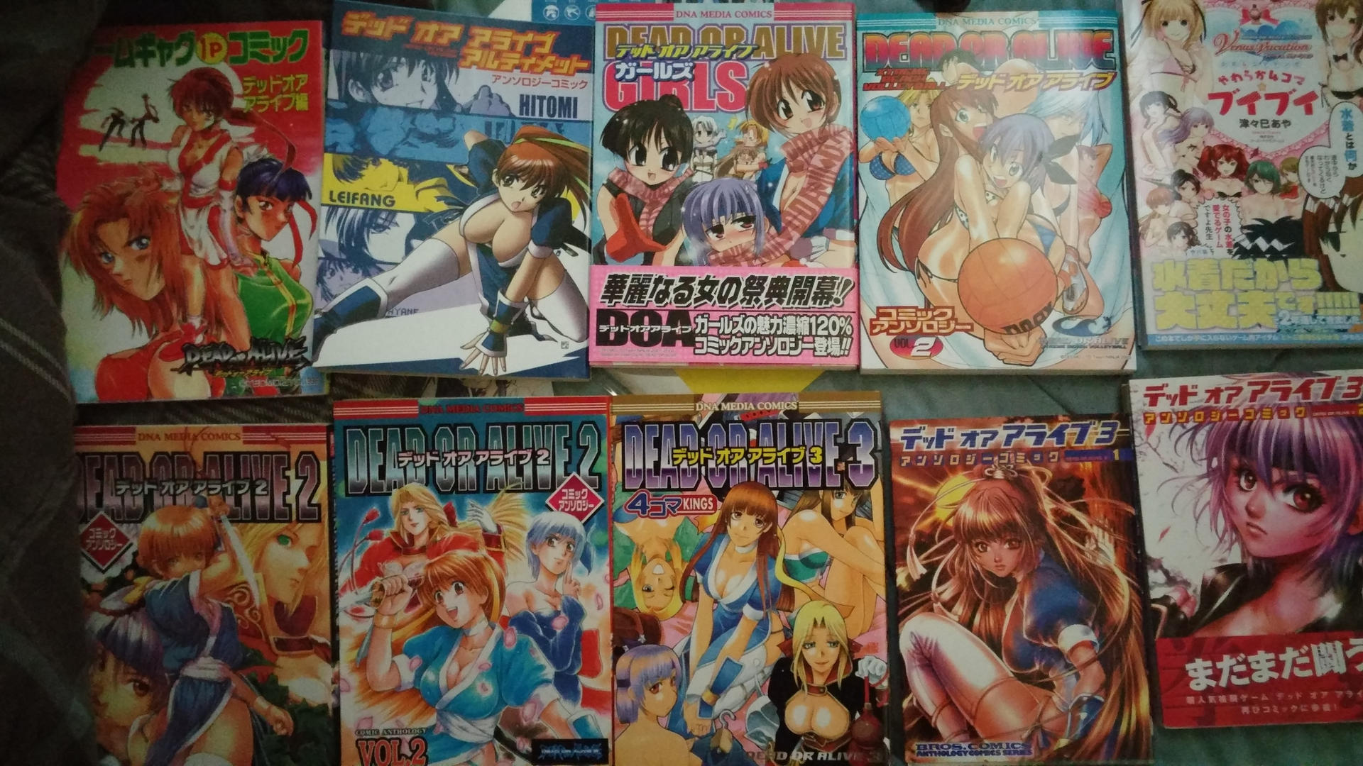Dead or Alive 2 Comic Anthology (manga) - JAPAN