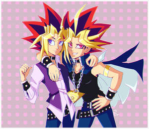 Yugi and Yami Yugi