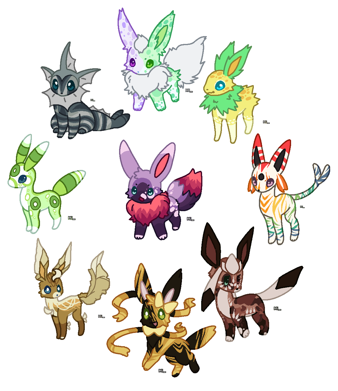 Mini Eeveelutions : r/pokemon