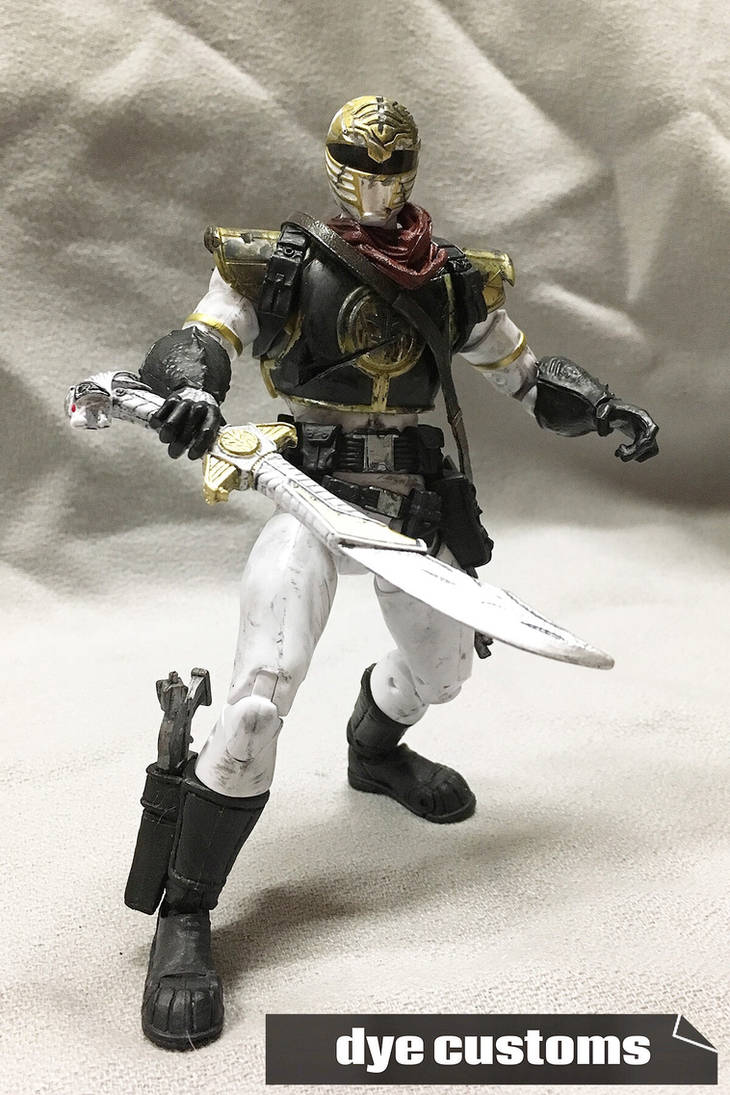 Post Apocalypse White Tiger Power Ranger by dyecustoms on DeviantArt