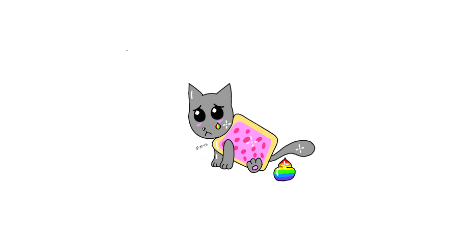 Sad nyan top cat