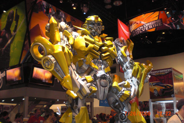 Bumblebee statue