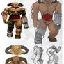 Cyberdemon faux concept art