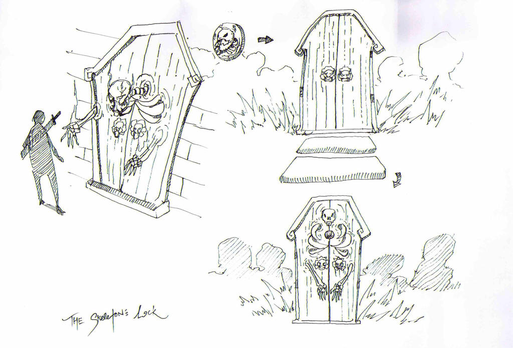 Skeleton Lock Em The Skeleton Lock by finallegend5 on DeviantArt