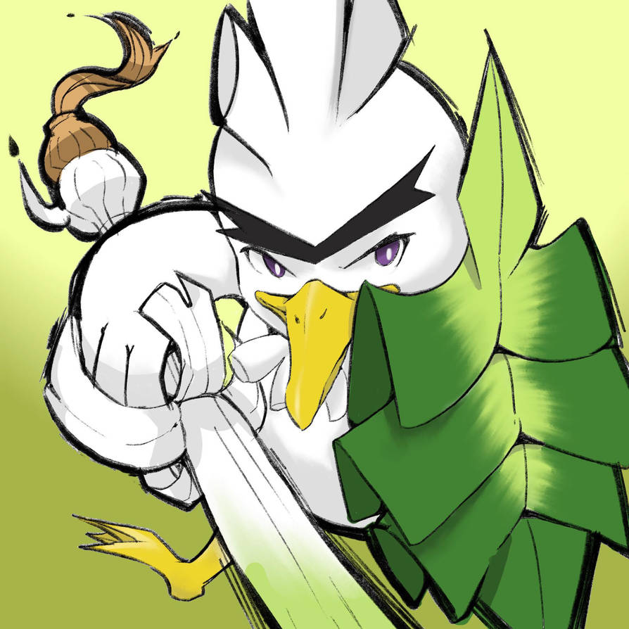 Sirfetch Slashing Sirfetch'D by finallegend5 on DeviantArt