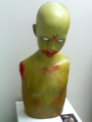 Zombie Mannequin Front View