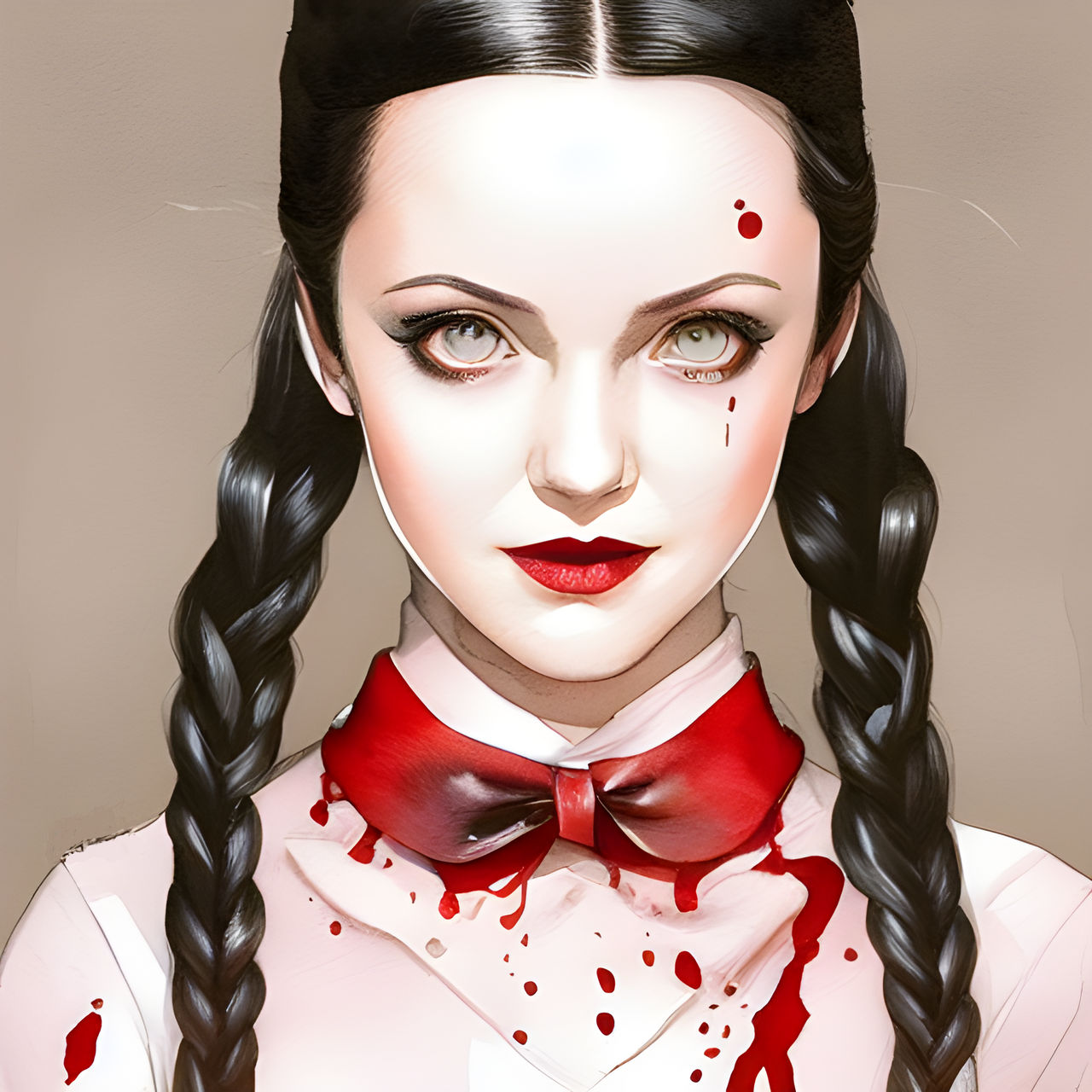 Sweet bloody girl by madfreakyrat on DeviantArt