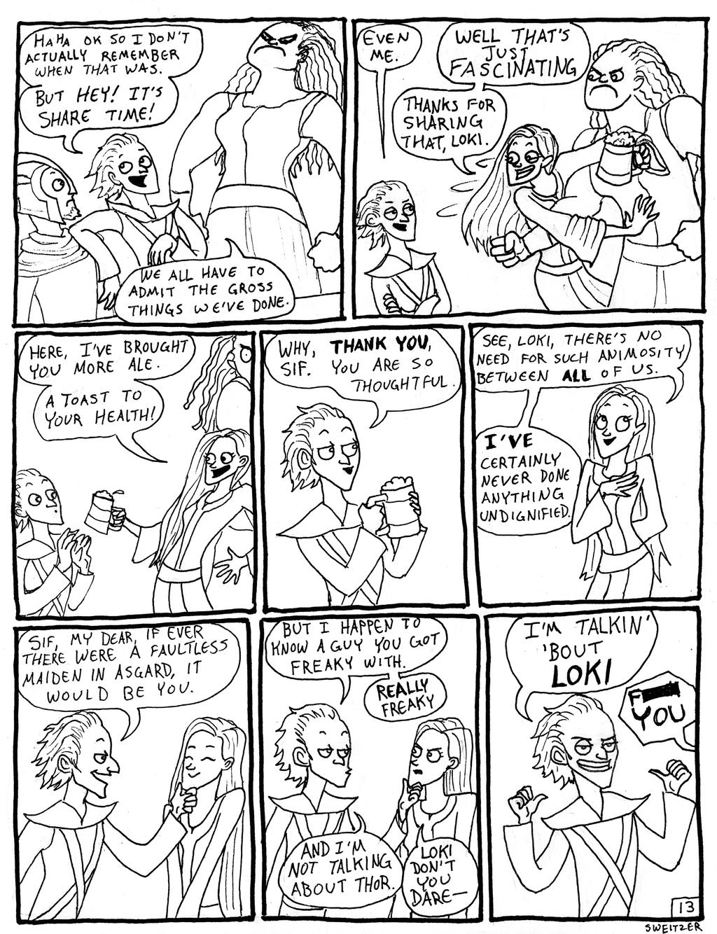 Lokasenna 13 by TheEndOfGrey on DeviantArt