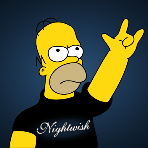 Metal Homer Simpson