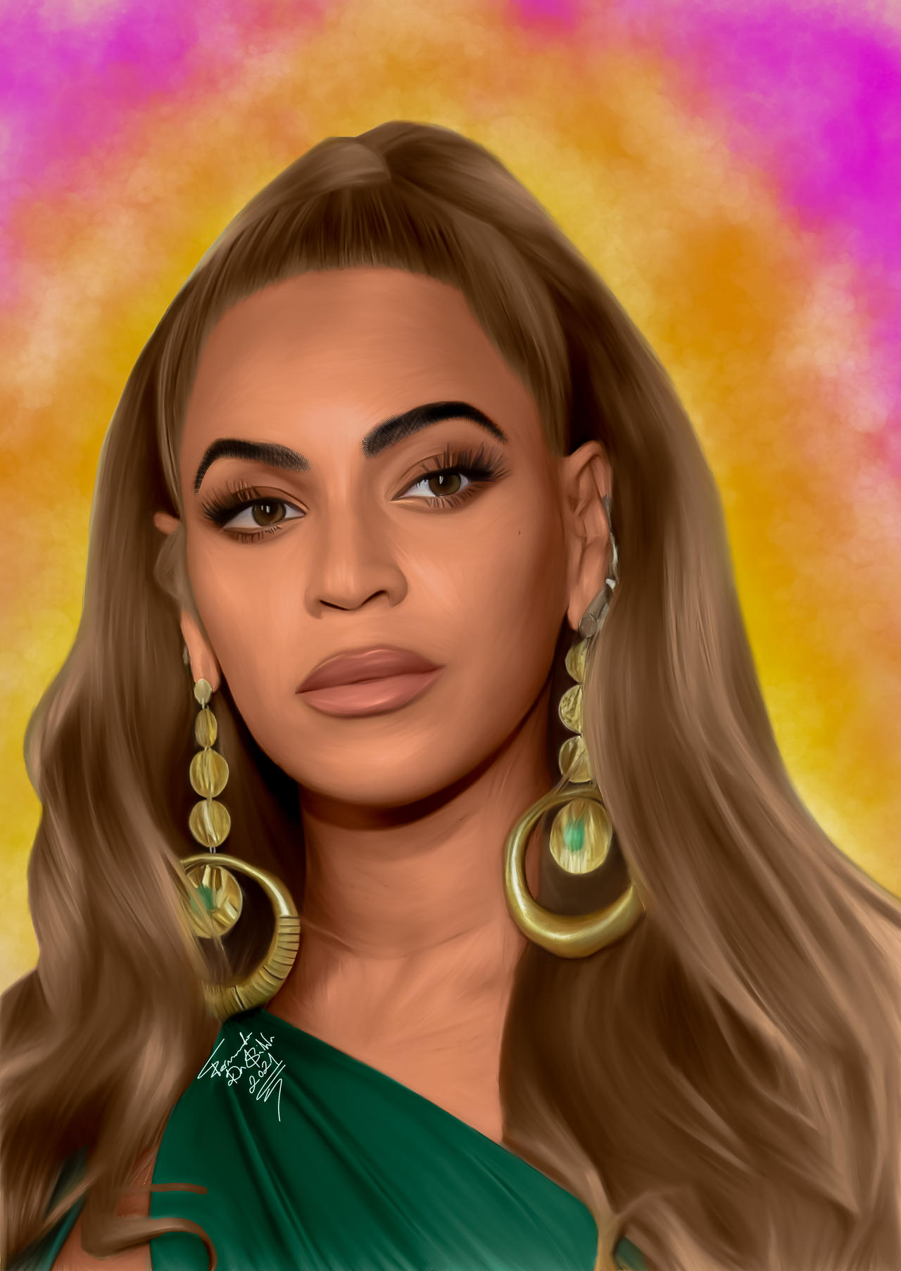 Beyonce by NadiArtist on DeviantArt