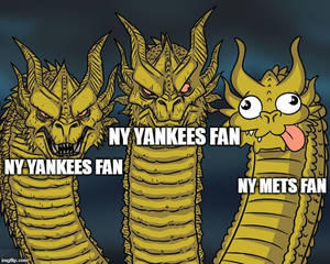 King Ghidorah is a Yankees fan