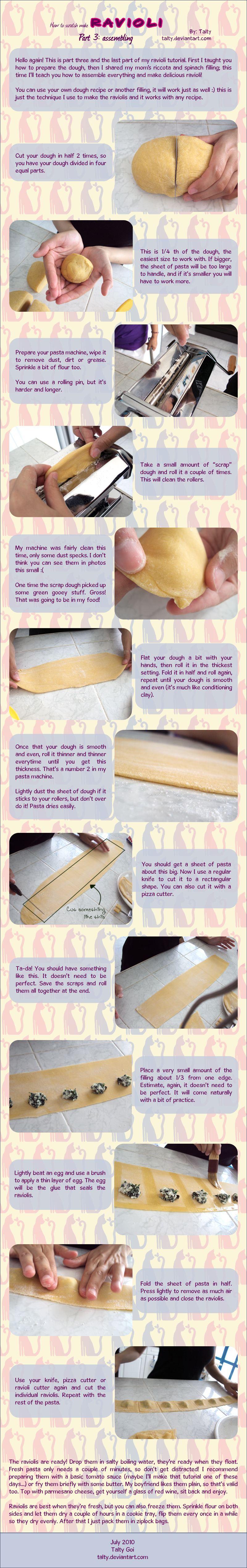 How to make raviolis