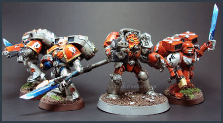 Warhammer 40k Blood Knights by Talty