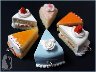 Polymer Clay Assorted Cakes