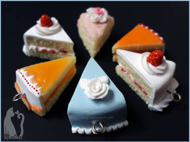 Polymer Clay Assorted Cakes