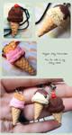 Polymer Clay Ice-Creams by Talty