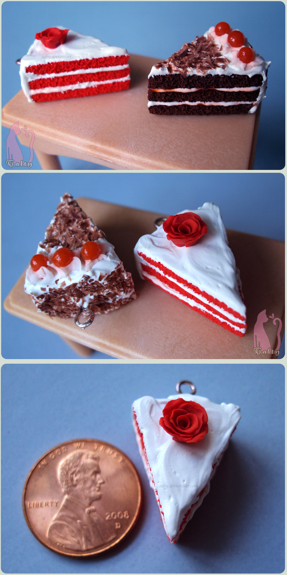 Red Velvet and Black Forest Cakes