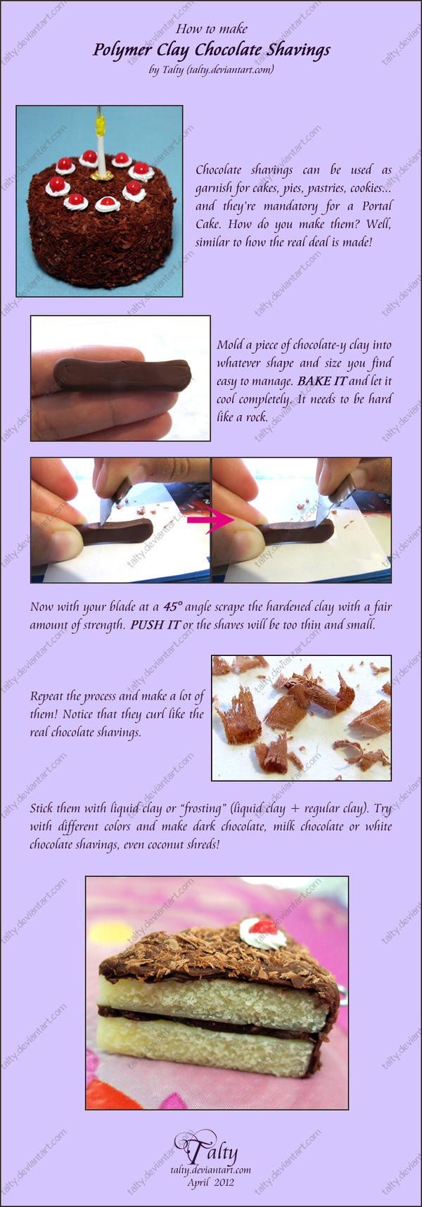 FTF #9: Chocolate Shavings Mini-Tutorial by Talty